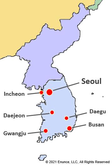 cities in korean|6 Largest Cities in South Korea .